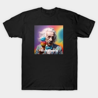 Einstein's Theory of Ice Cream-tivity T-Shirt